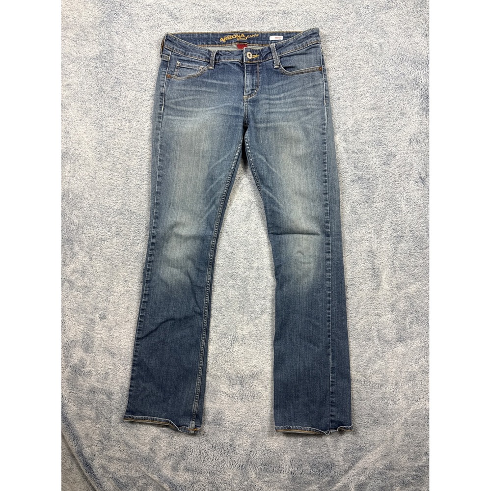 Arizona Women 7 Blue Bootcut Jeans Medium Wash Stretch Denim Y2K 9707